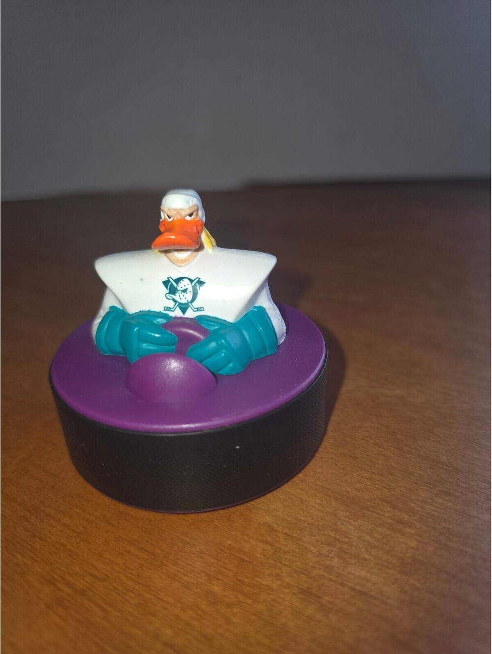 Vintage Nosedive Hockey Puck Toy, happy meal toy 1996 [COPY]